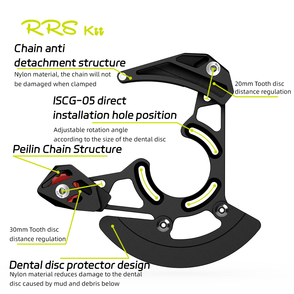 RRSIT Fietskettinggeleider ISC - Chain Guide Iscg recensie en prijs