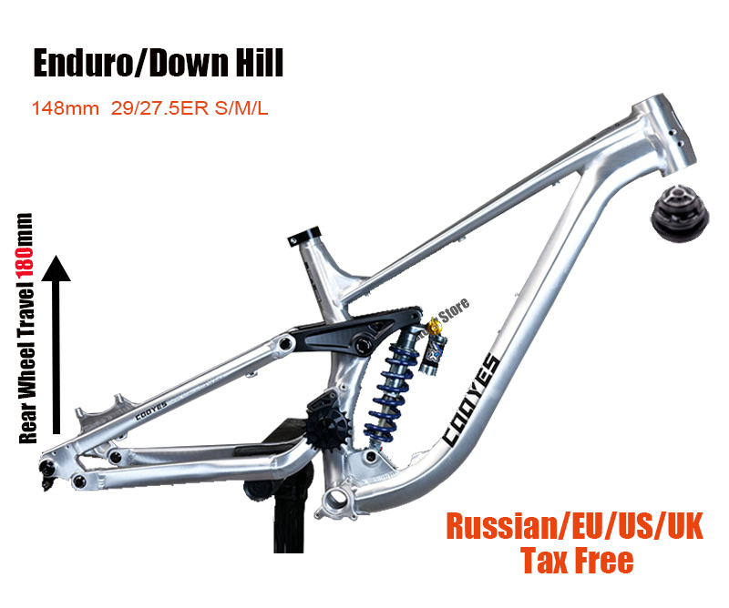Full Suspension Frame FR/DH/AM - Mountain Biking Track recensie en prijs