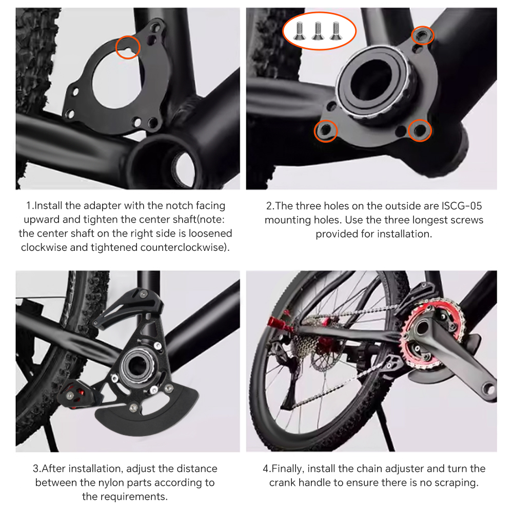 TOSEEK Chain Guides MTB Fiets  - Chain Guide Iscg recensie en prijs